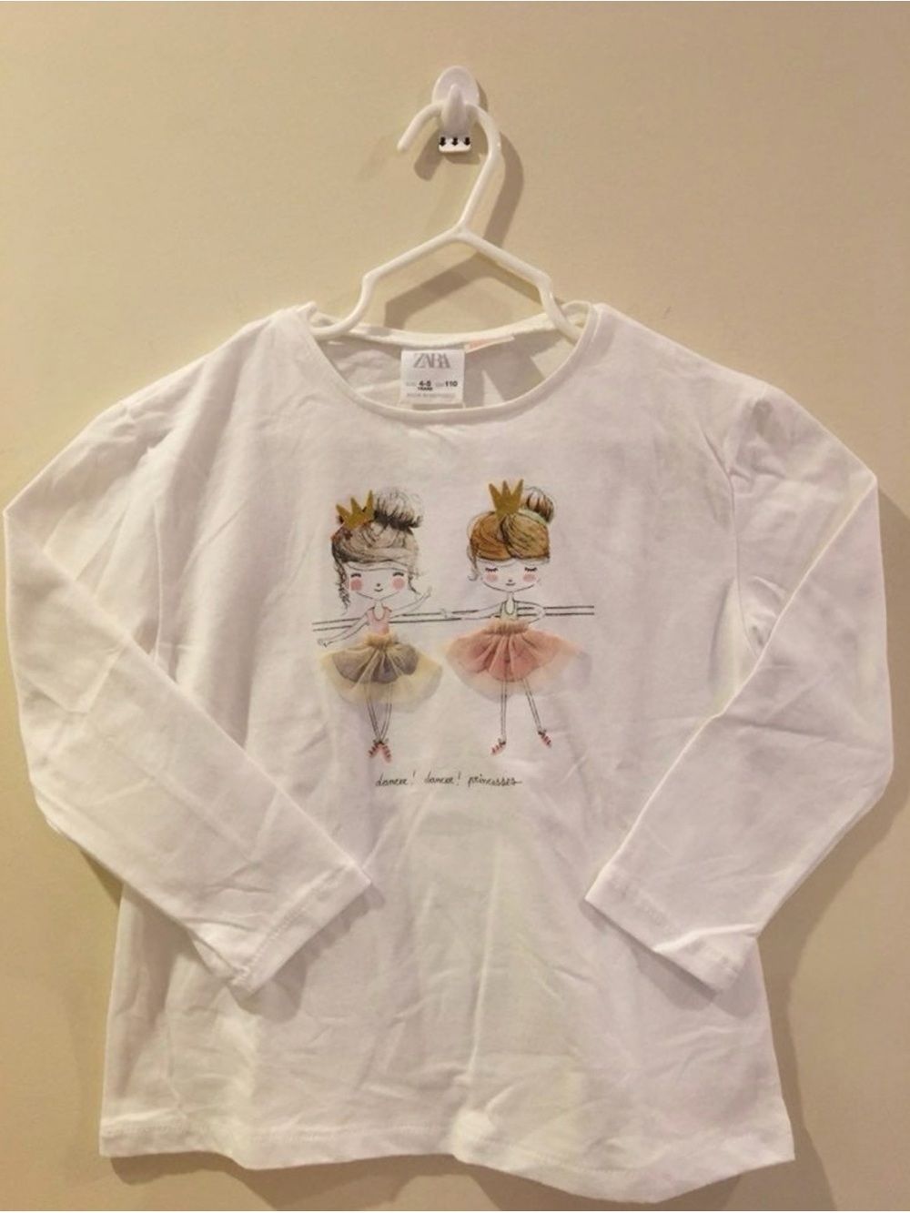 Zara Ballerina T-Shirt 4-5 Years
